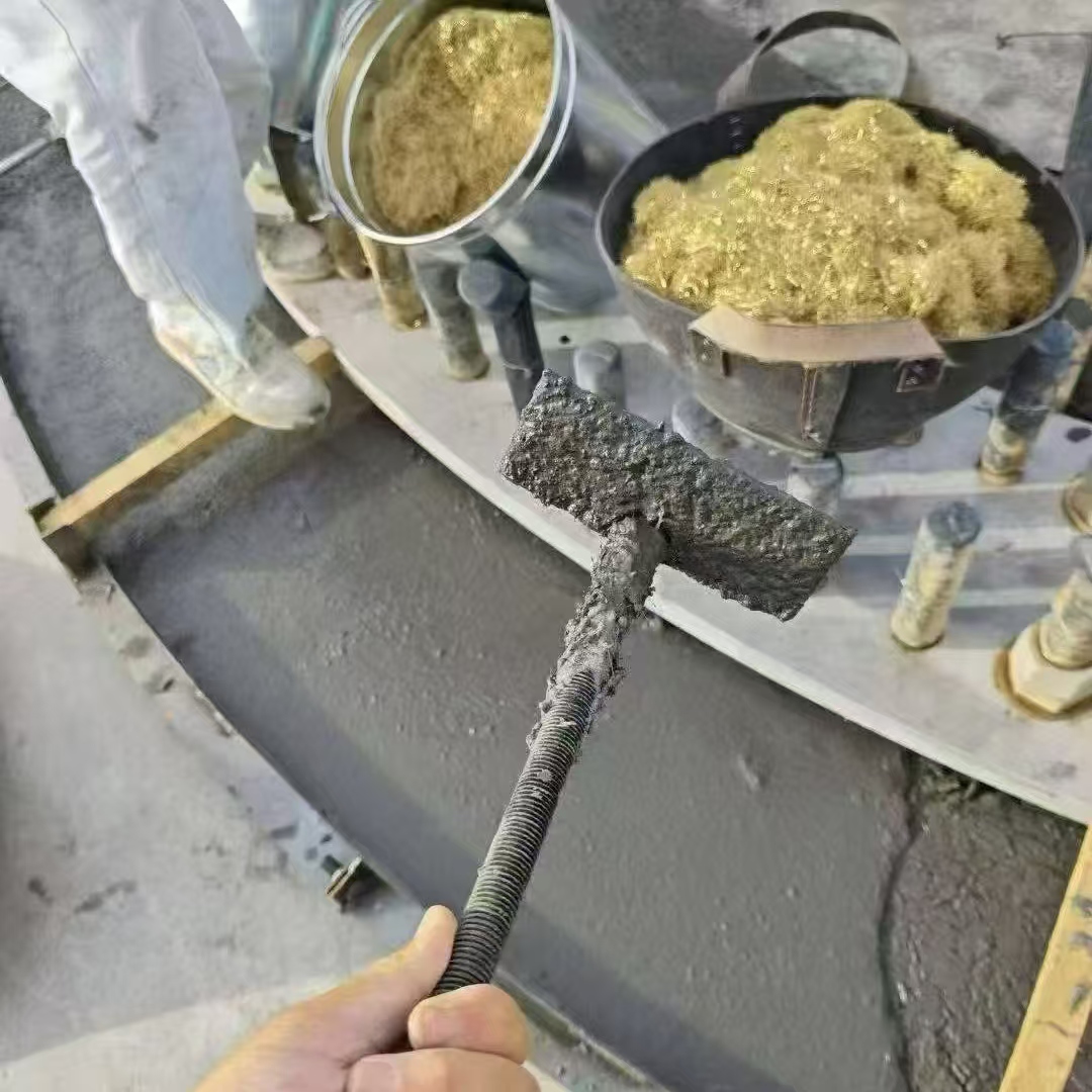 烈山C120钢纤维高强无收灌浆料 轧机压缩机汽轮机发电机锻压设备底座灌浆材料